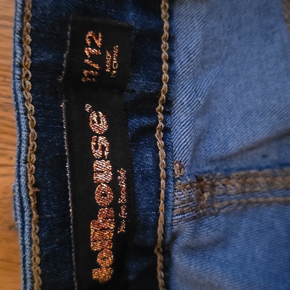 DOLLHOUSE BRAND WOMEN'S JUNIORS BLUE FLARE JEANS SIZE 11/12 - Picture 14 of 16